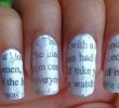 Newspaper Nails: A Fun and Inexpensive Way to Add Some Pop to Your Manicure