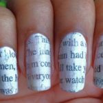 Newspaper Nails: A Fun and Inexpensive Way to Add Some Pop to Your Manicure
